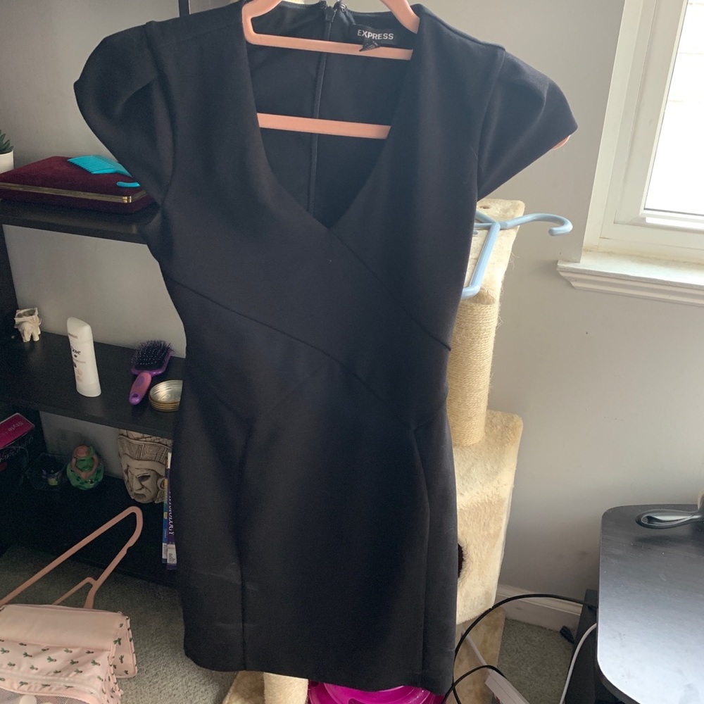 Express black dress